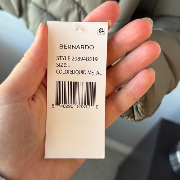 Bernardo‎ Hooded Quilted Puffer Coat Water Repellent NEW! - Picture 14 of 14